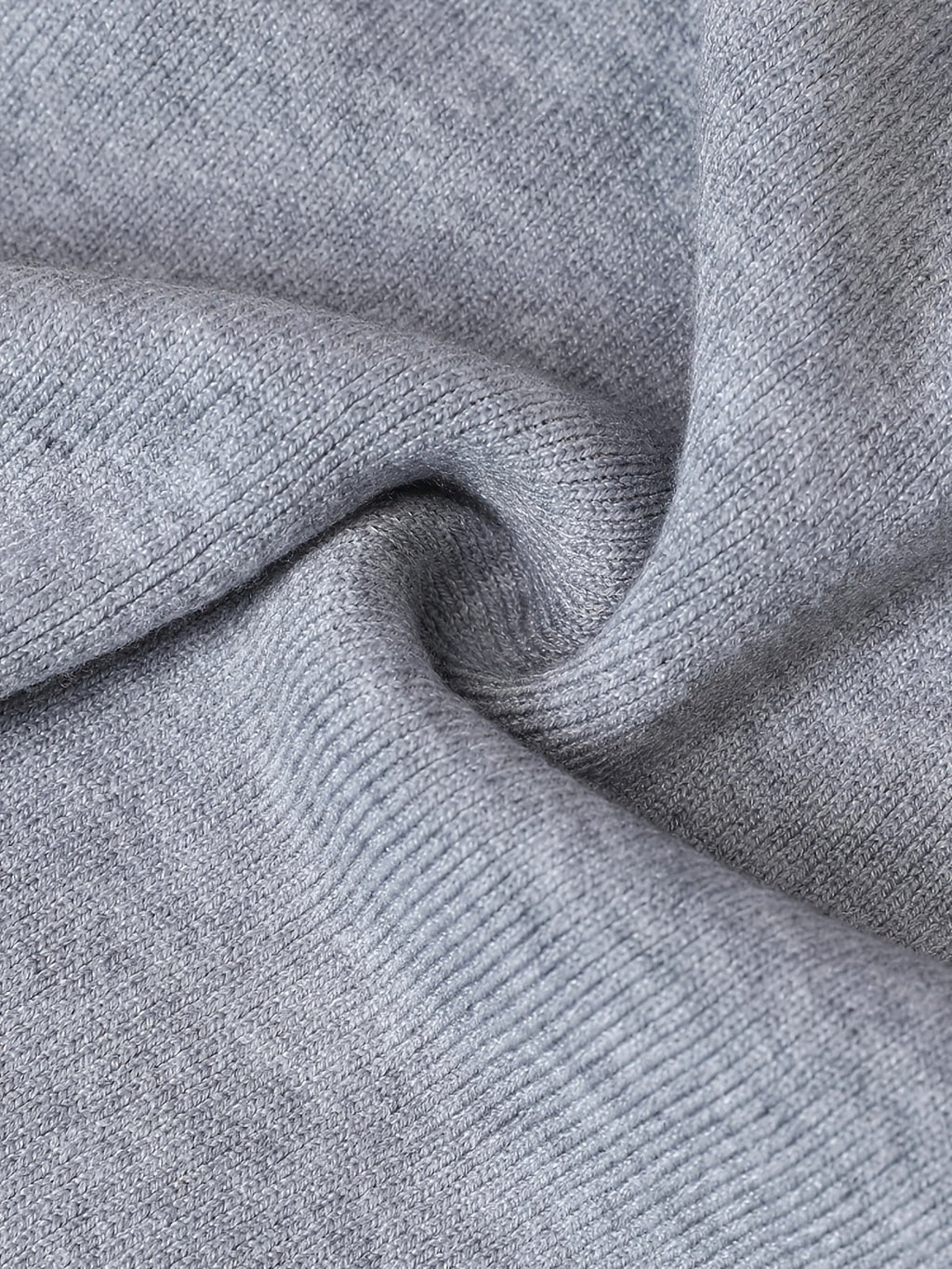 Ensemble deux pièces pull à manches longues et pantalon à taille haute avec cordon de serrage