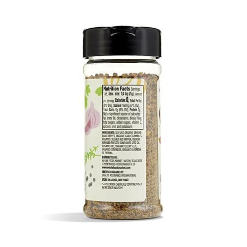 Whole Foods Market, Assaisonnement pour steak bio, 5,5 oz