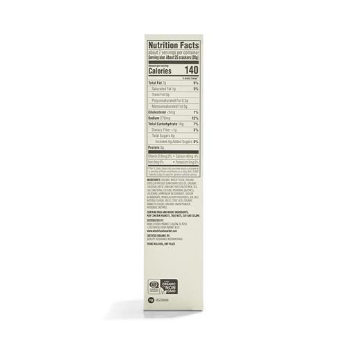 Whole Foods Market, Carrés de cheddar biologiques, 7 oz