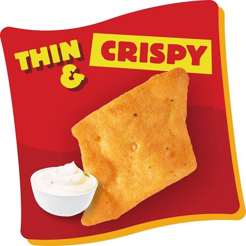 Cheez-It Snap'd Croustilles au fromage, croustilles minces, collations pour le déjeuner, cheddar, crème sure et oignon, boîte de 255 g (12 sachets)