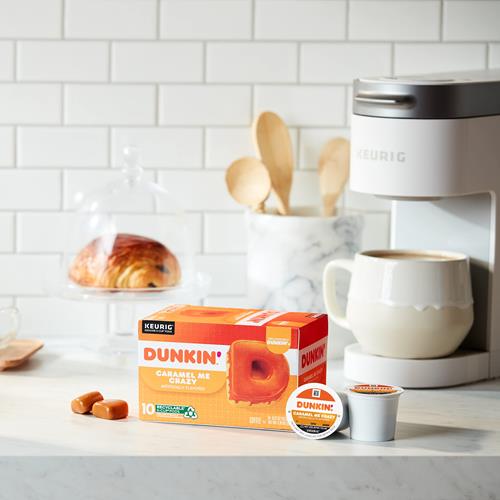 Dunkin' Café aromatisé Caramel Me Crazy, 10 capsules Keurig K-Cup