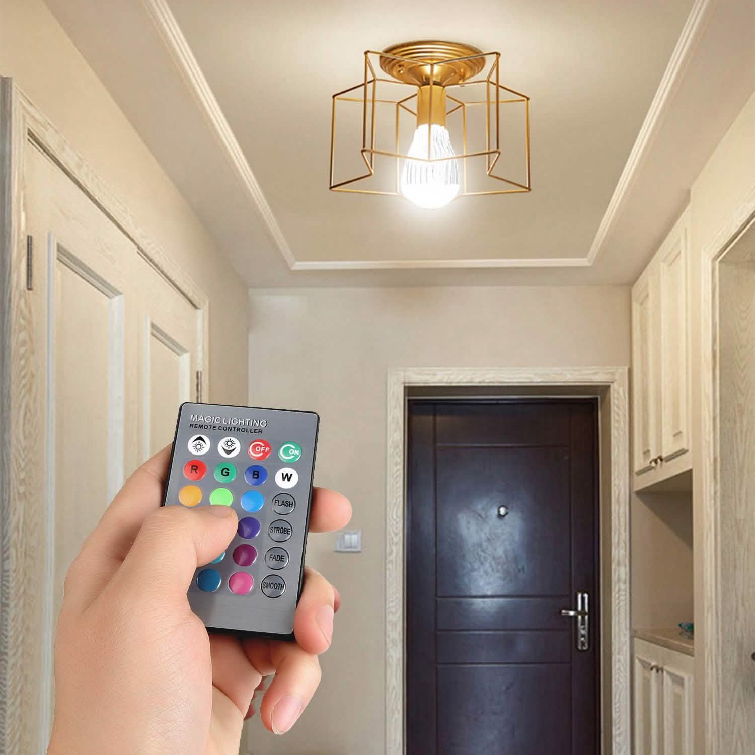 Ampoule LED 9W E27 RVB