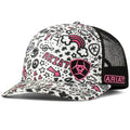 Casquette Trucker Ariat Doodles pour femme