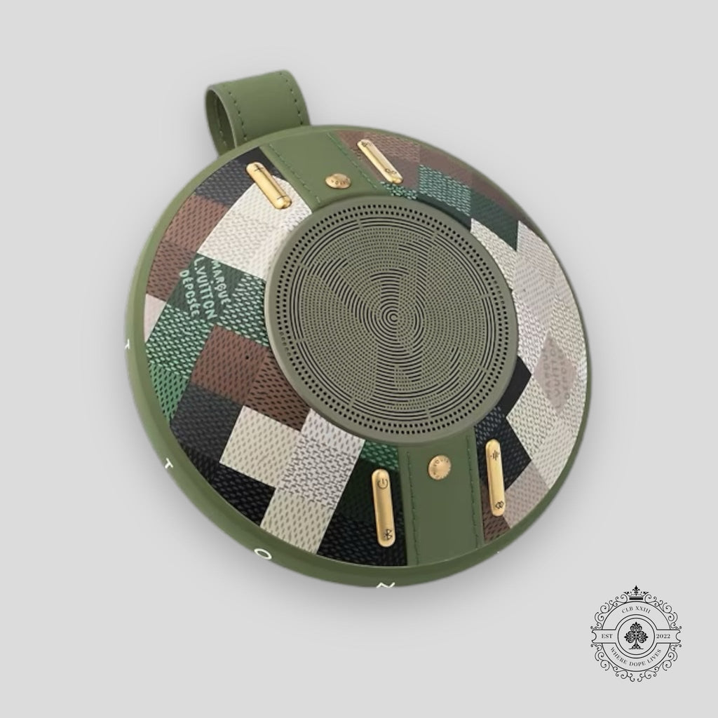 Haut-parleur Nanogram Louis Vuitton en Damoflage