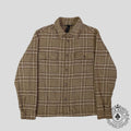 Chemise en flanelle Chrome Hearts de couleur kaki