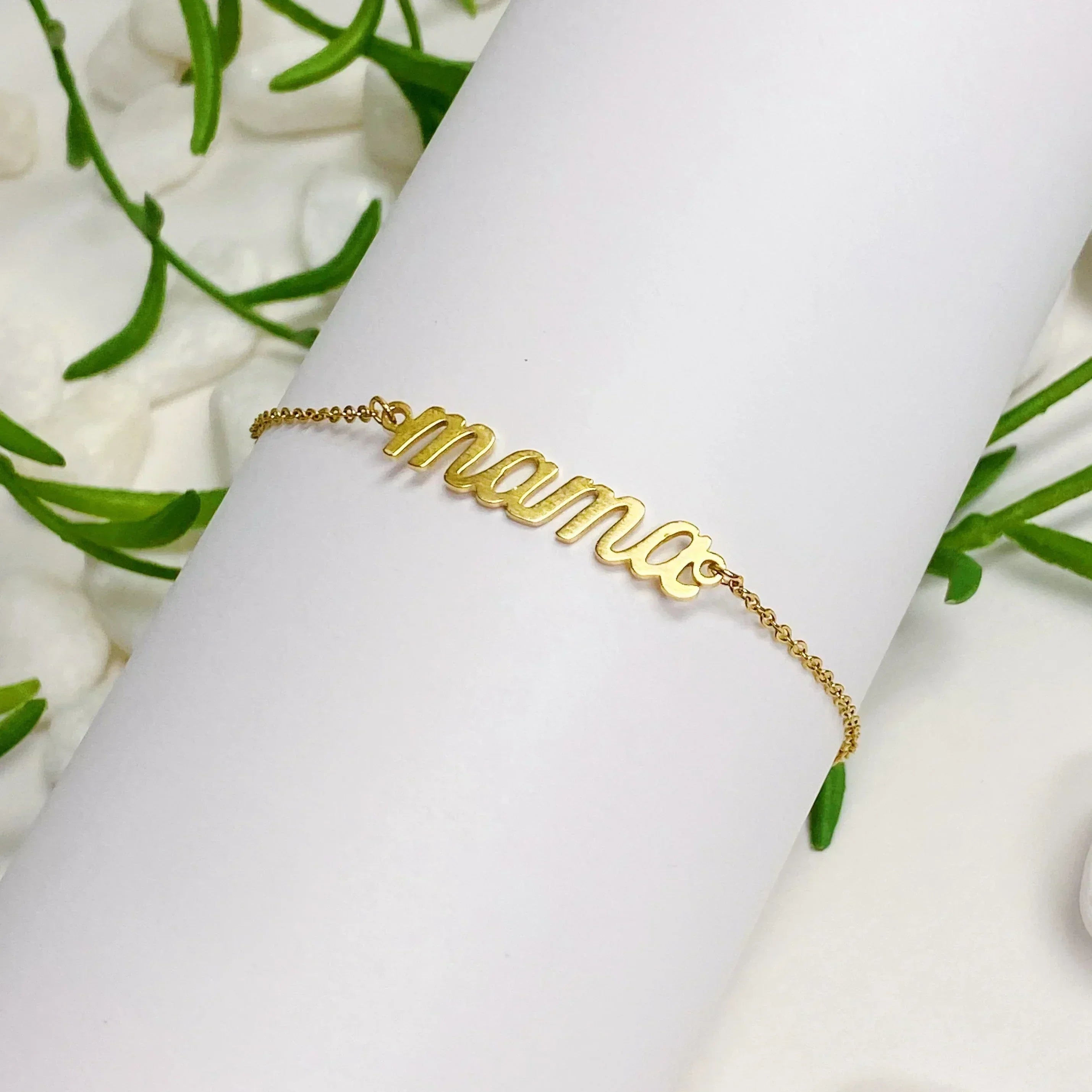 Bracelet maman à cordon coulissant