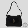Sac en pépite de poulet Chrome Hearts noir