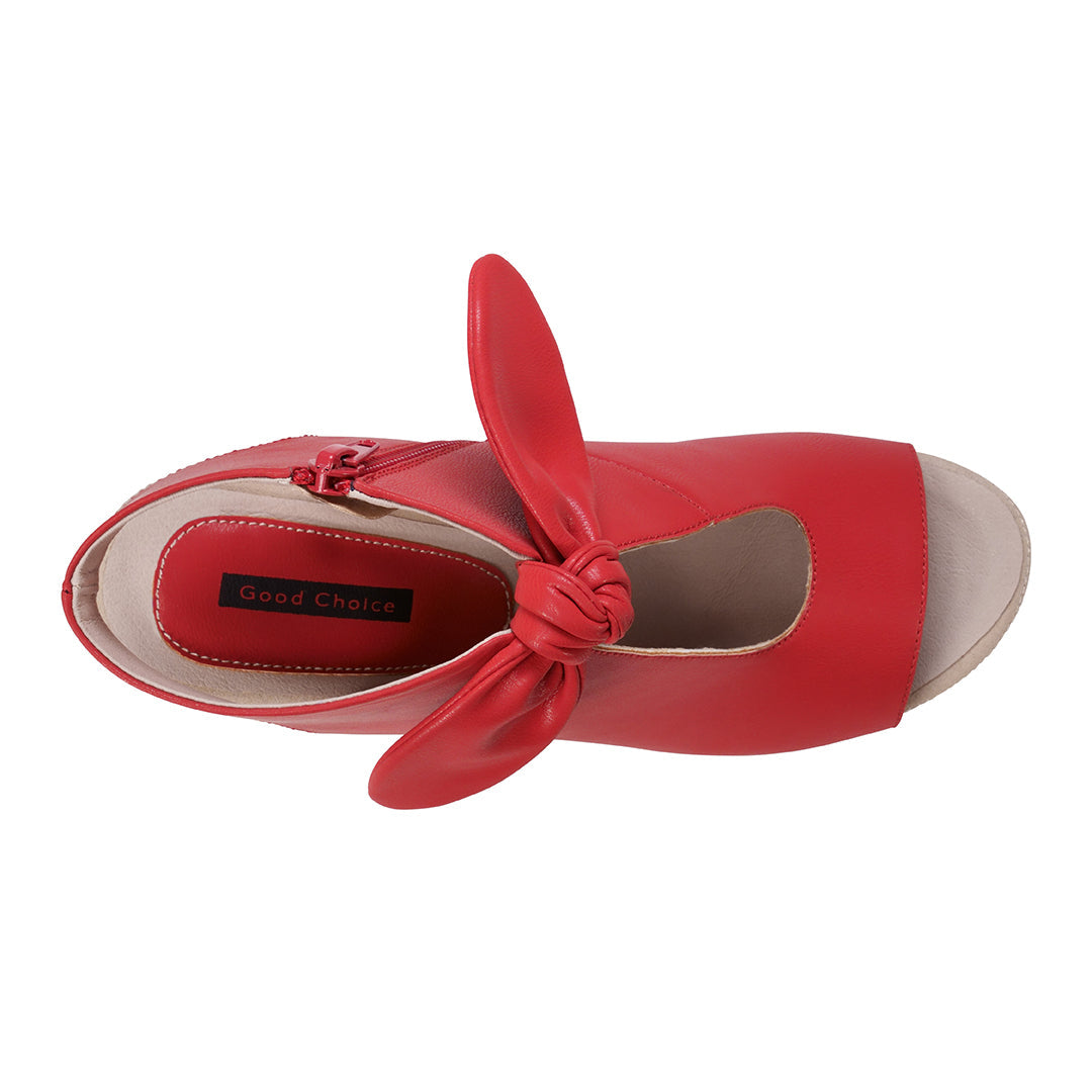 Sandales à talons rouges Kimora pour femme