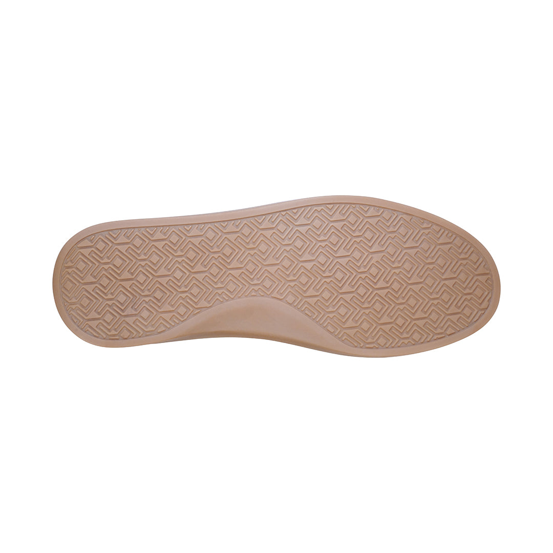 Baskets en cuir perforé à lacets invisibles Oscar Tan