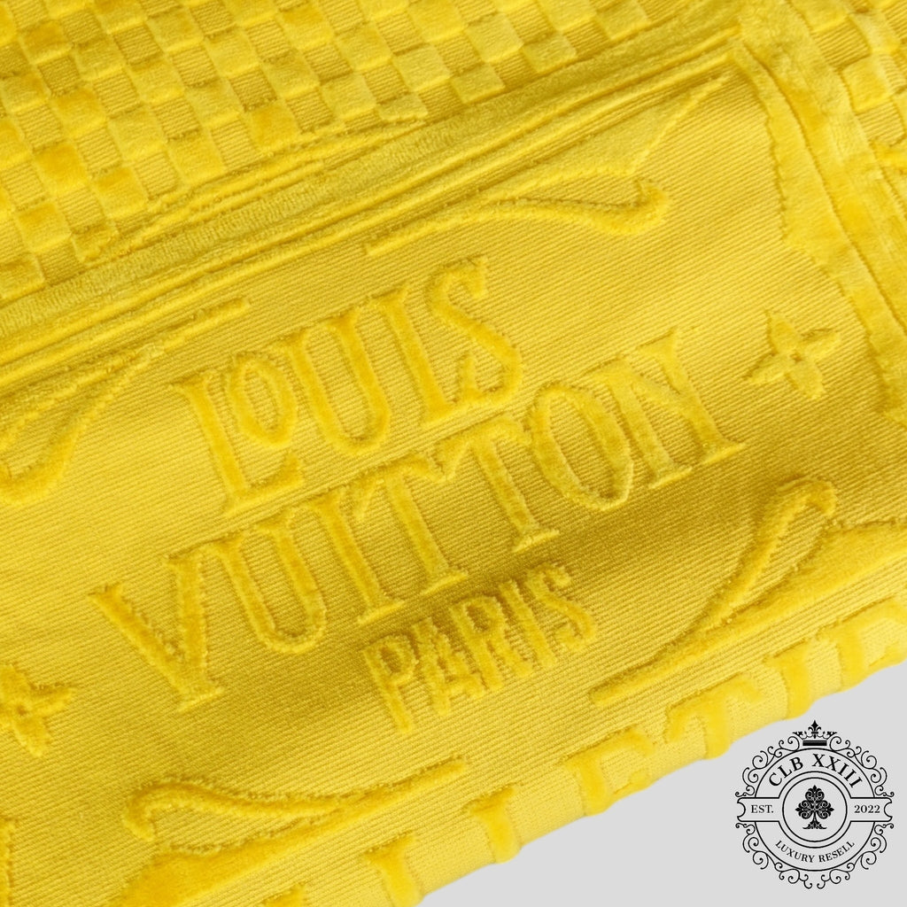 Sac de plage Louis Vuitton Printemps/Été 2026 jaune