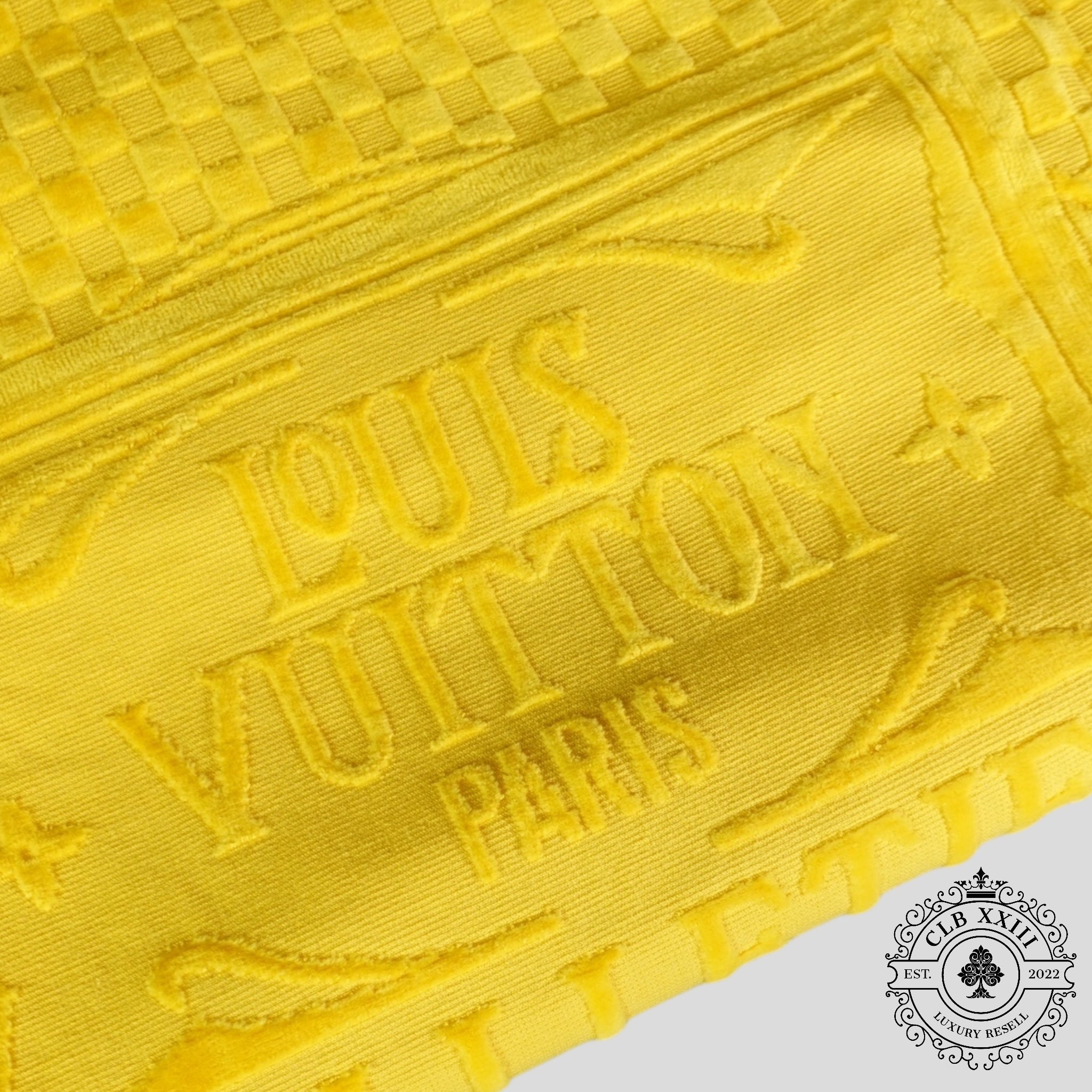 Sac de plage Louis Vuitton Printemps/Été 2026 jaune