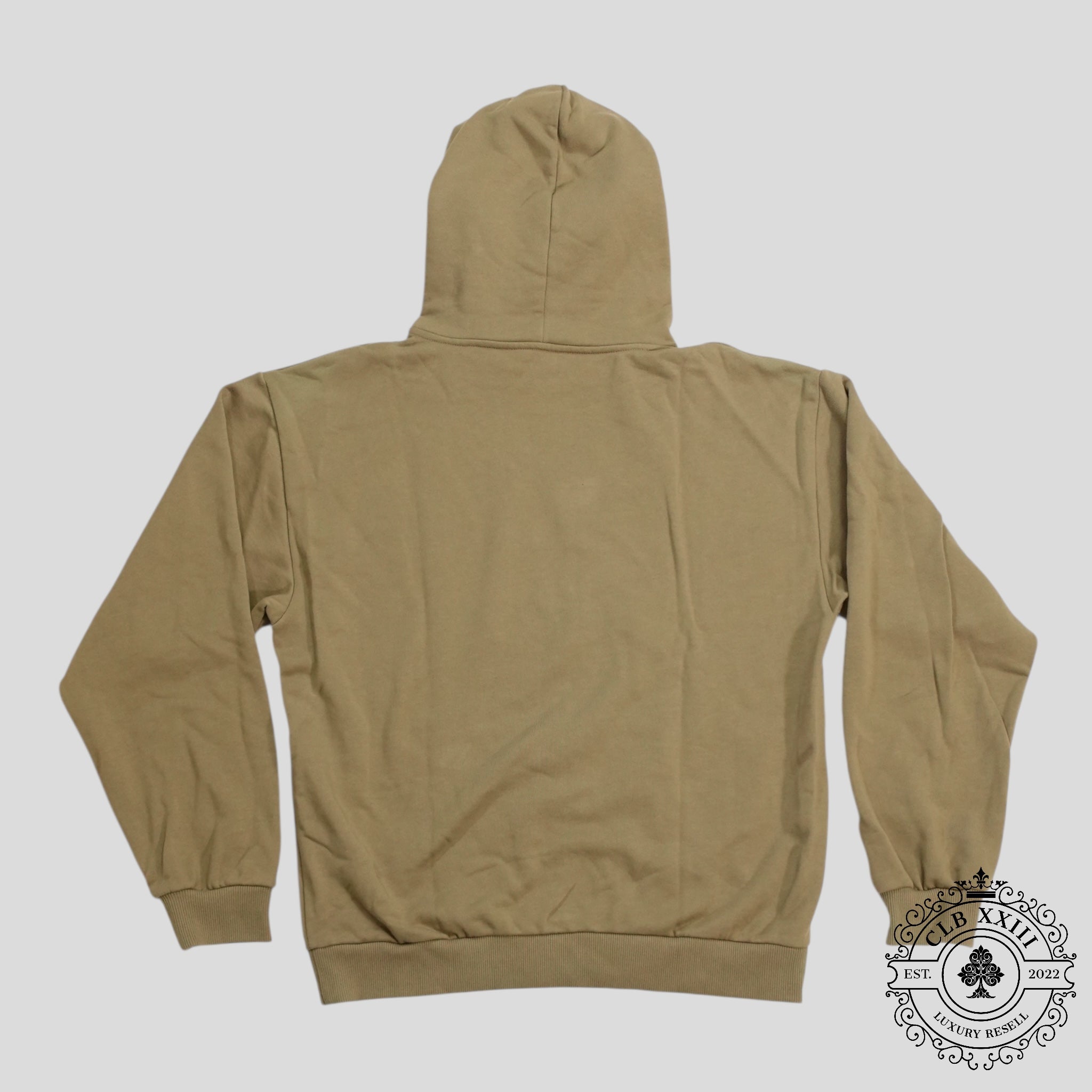 Celine Homme Sweat à capuche logotypé vert