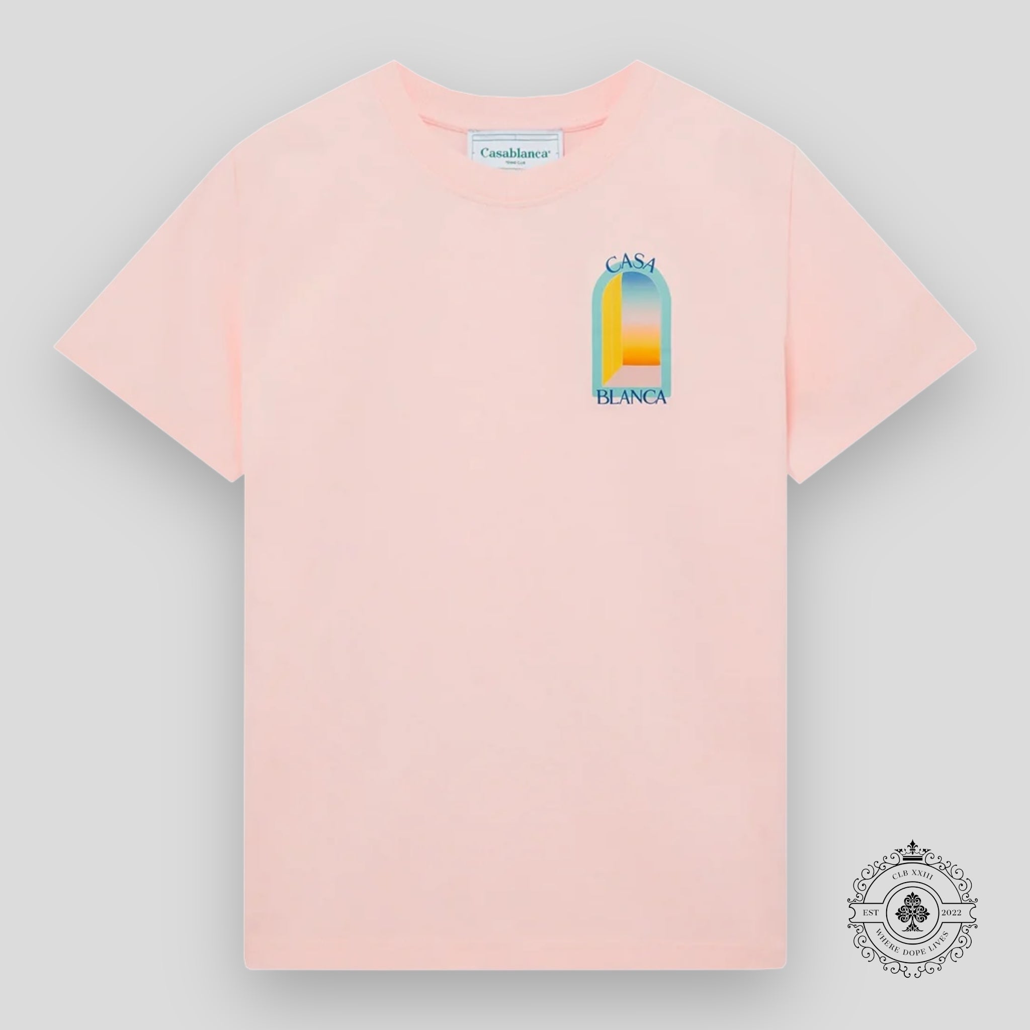 T-shirt rose L'Arc Colore Casablanca