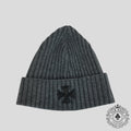 Bonnet en cachemire Chrome Hearts Plus Patch gris