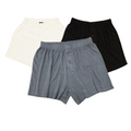 Boxers en bambou et viscose pour hommes - Lot de 3 couleurs assorties - Crème, Anthracite, Noir
