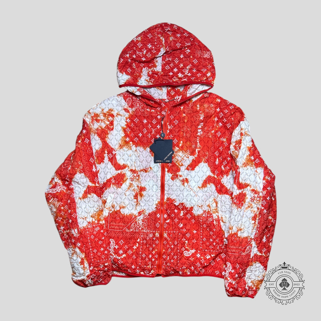 Veste bandana Monogram Louis Vuitton orange