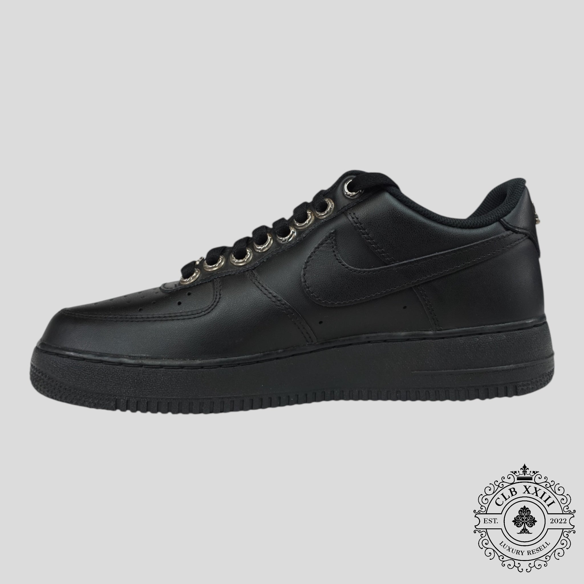 Chrome Hearts Nike Air Force 1 Low en Noir