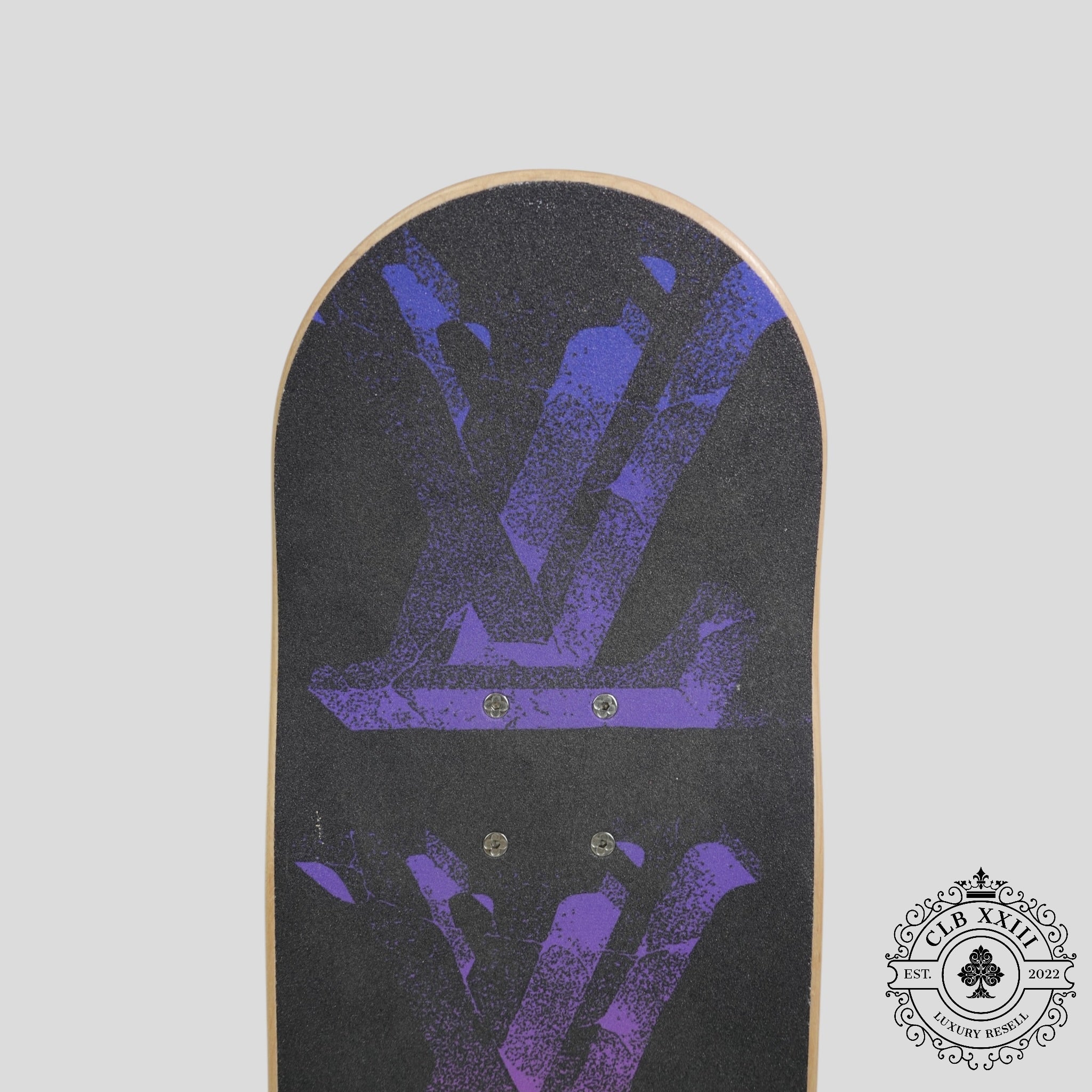 Skateboard Monogram Illusion Rose et Bleu Louis Vuitton
