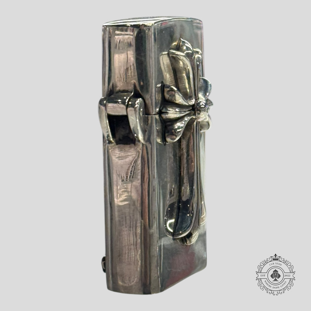 Briquet Zippo Chrome Hearts croix en argent