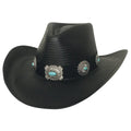 Bullhide A Night to Shine - Chapeau de Cowgirl en Paille Shantung Panama