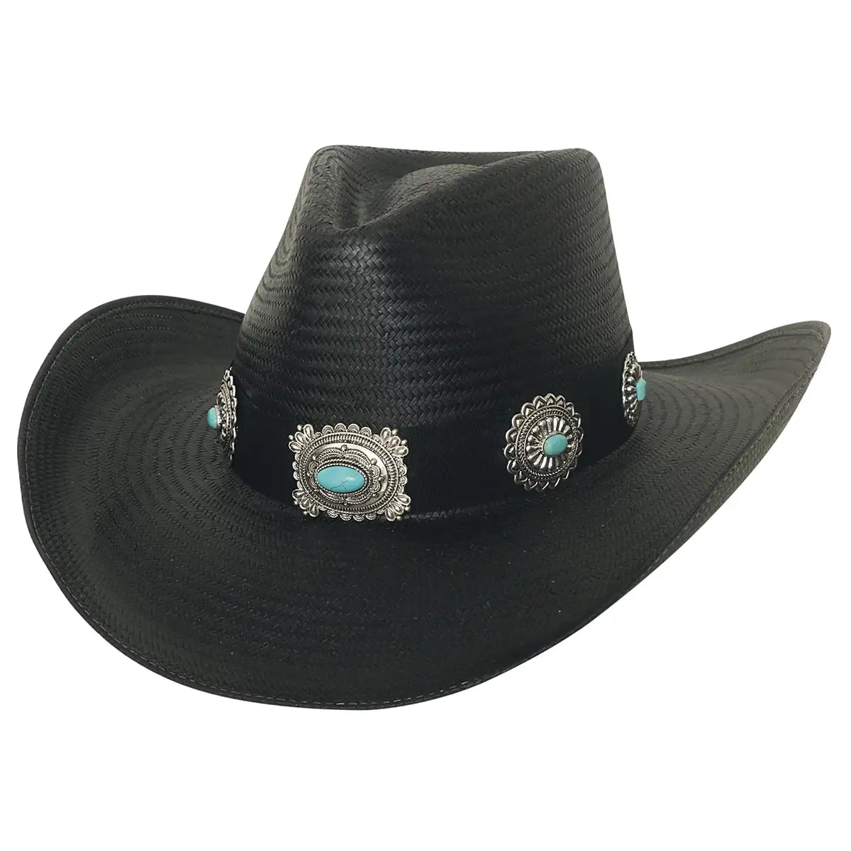 Bullhide A Night to Shine - Chapeau de Cowgirl en Paille Shantung Panama