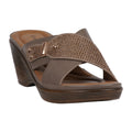Sandales compensées Ash taupe pour femme