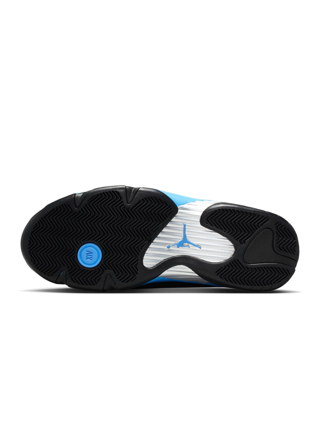 Air Jordan Homme 14 Retro - Noir/Bleu Université
