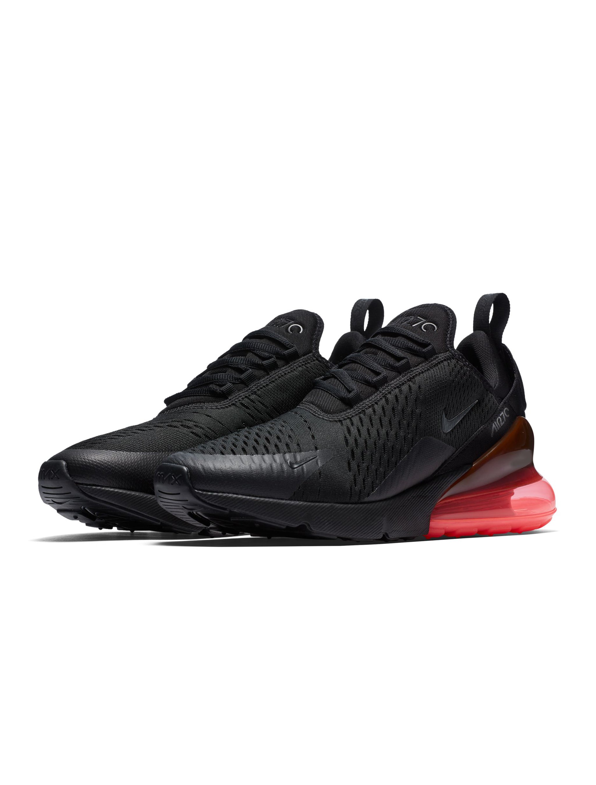Nike Homme Air Max 270 Noir/Noir-Rose Vif