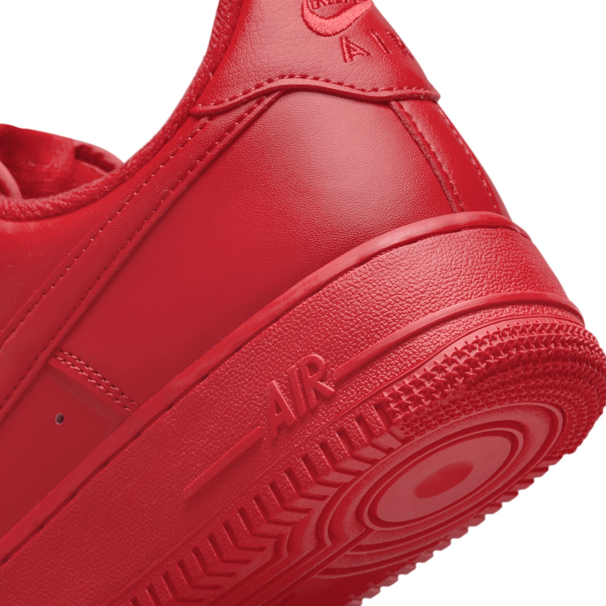 Nike Homme Air Force 1 ’07 Lv8 1 - Rouge Université