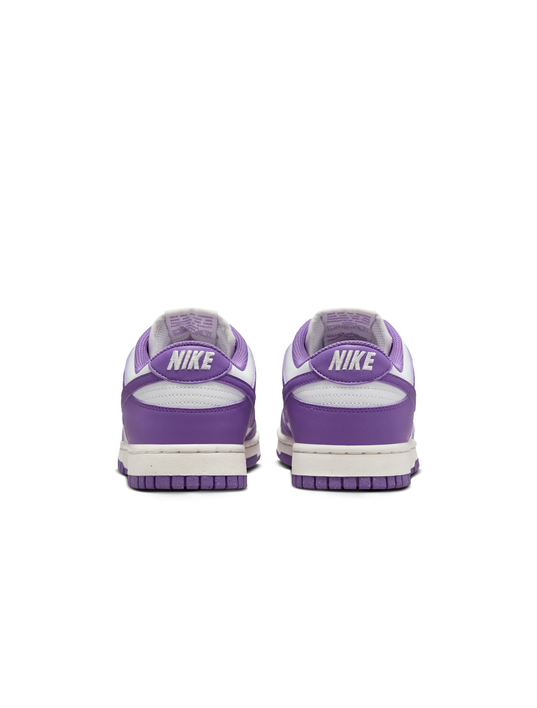 Nike Femme Dunk Low - Blanc/Framboise Noire