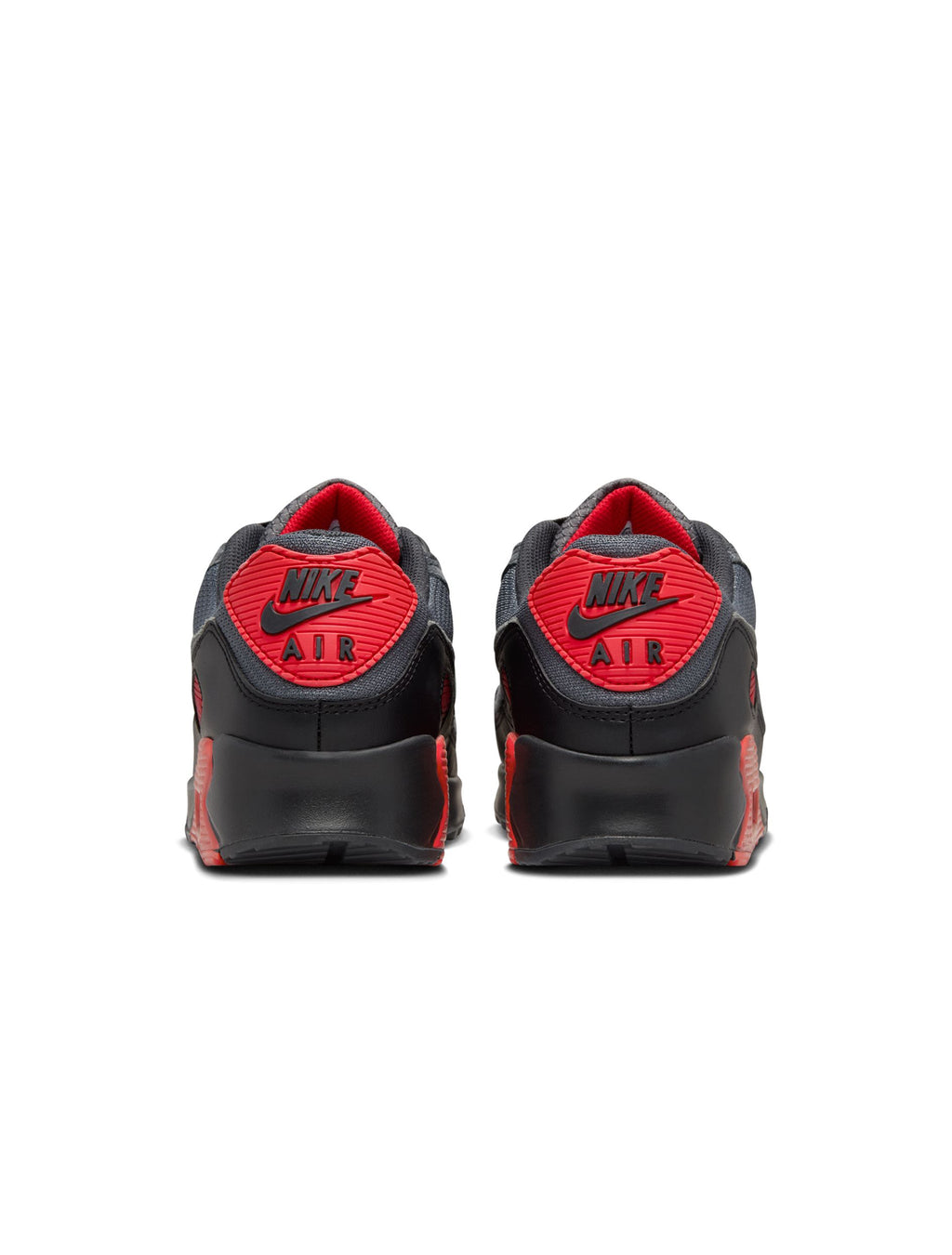 Nike Homme Air Max 90 - Gris/Rouge