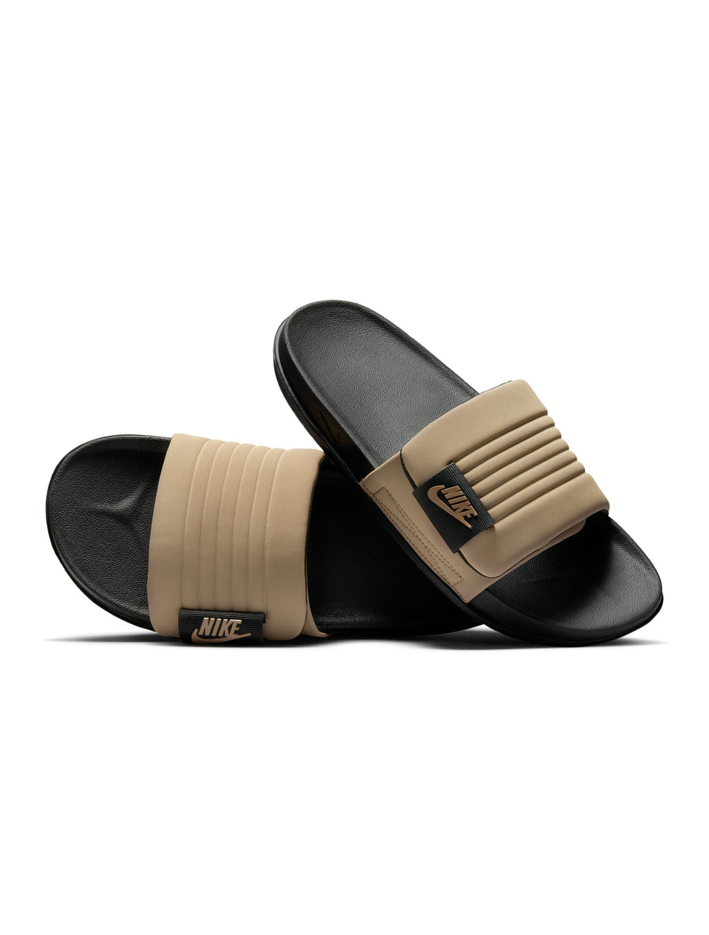 Tongs Nike Offcourt Adjust pour Homme - Noir/Kaki