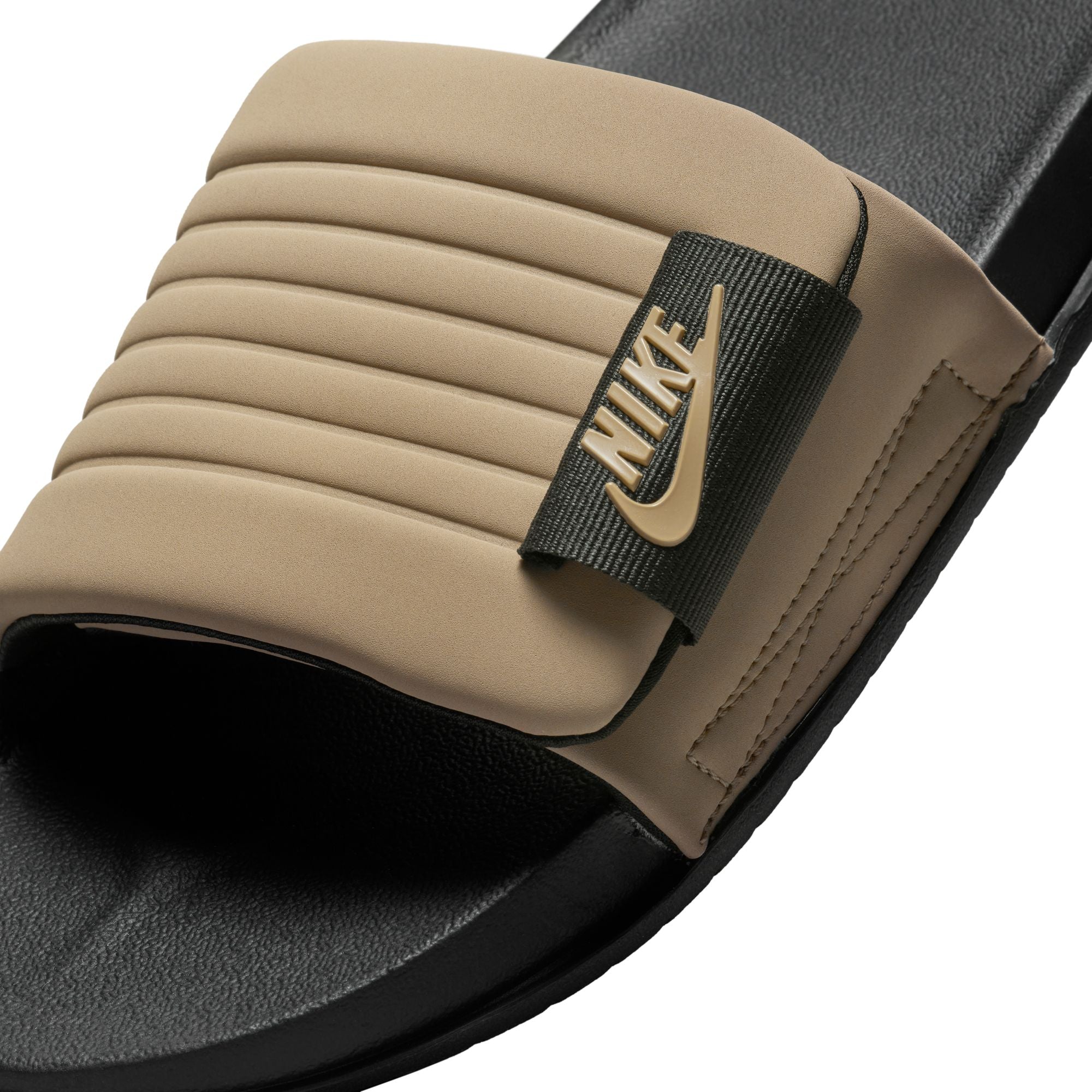 Tongs Nike Offcourt Adjust pour Homme - Noir/Kaki