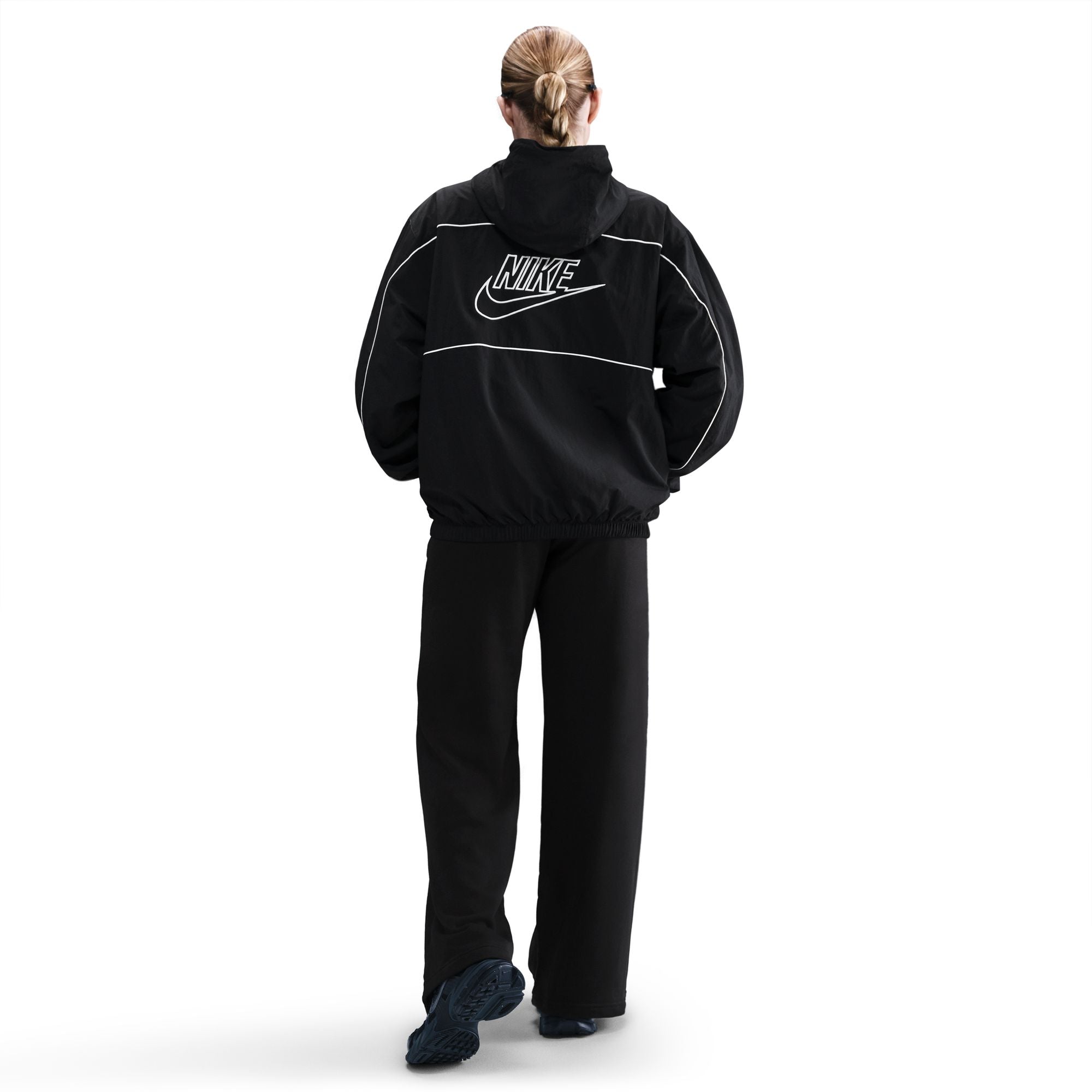 Pantalon de jogging ample taille mi-haute Nike Femme - Noir