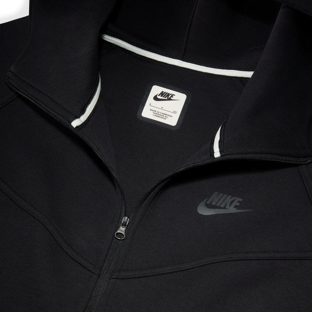 Haut à capuche Nike Sportswear Tech Fleece pour femme - Noir