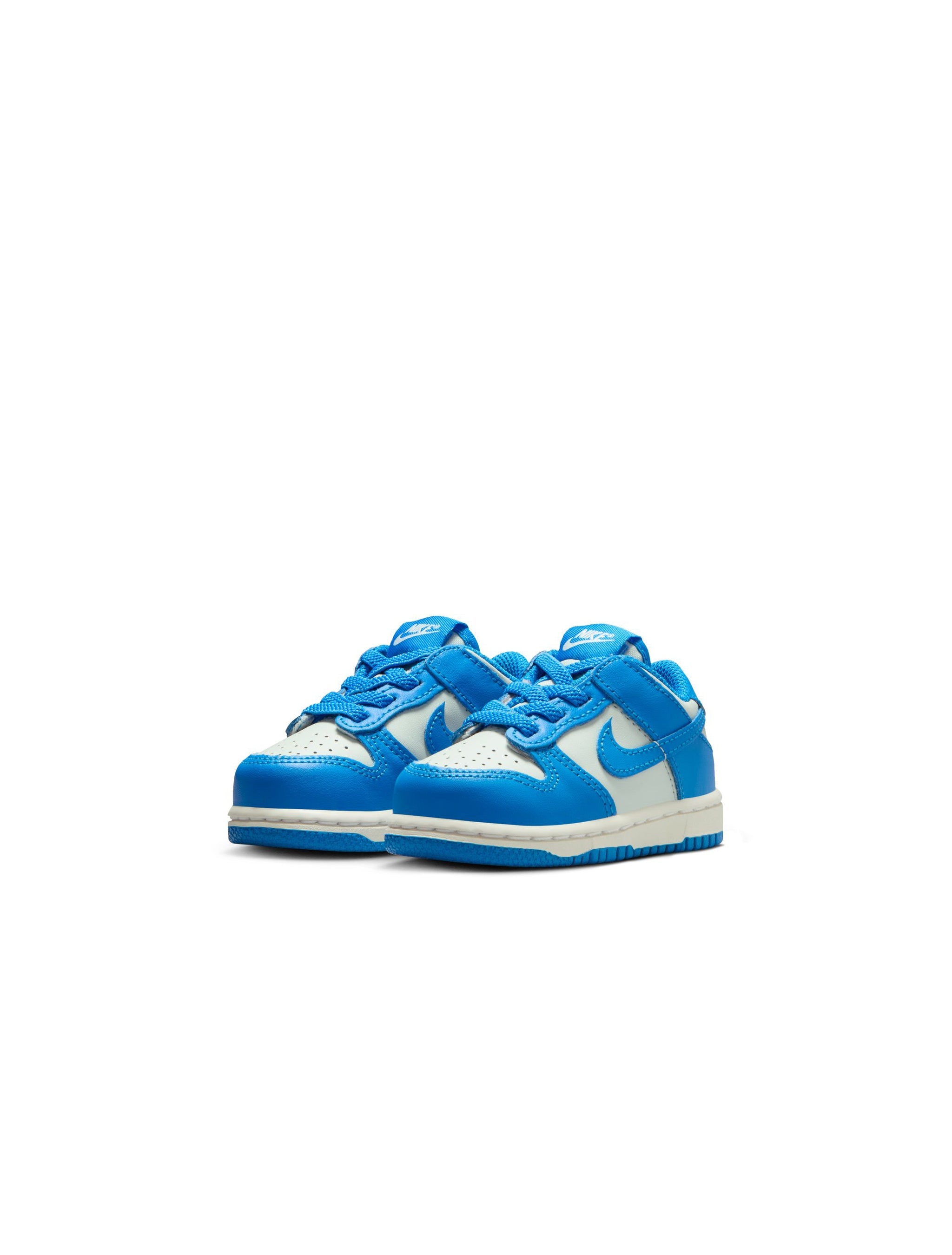 Nike (TD) Dunk Low - Argent clair/Bleu photo