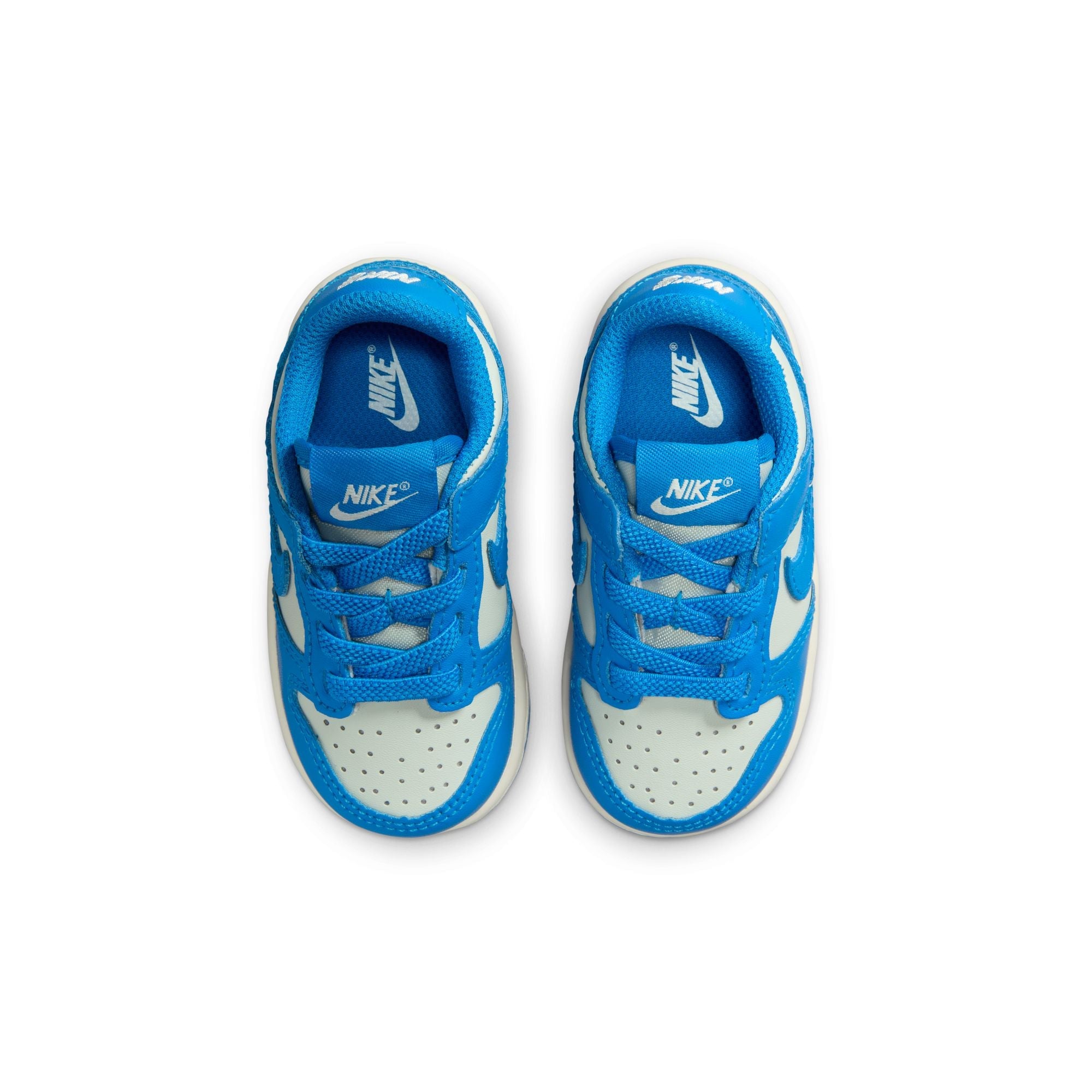 Nike (TD) Dunk Low - Argent clair/Bleu photo
