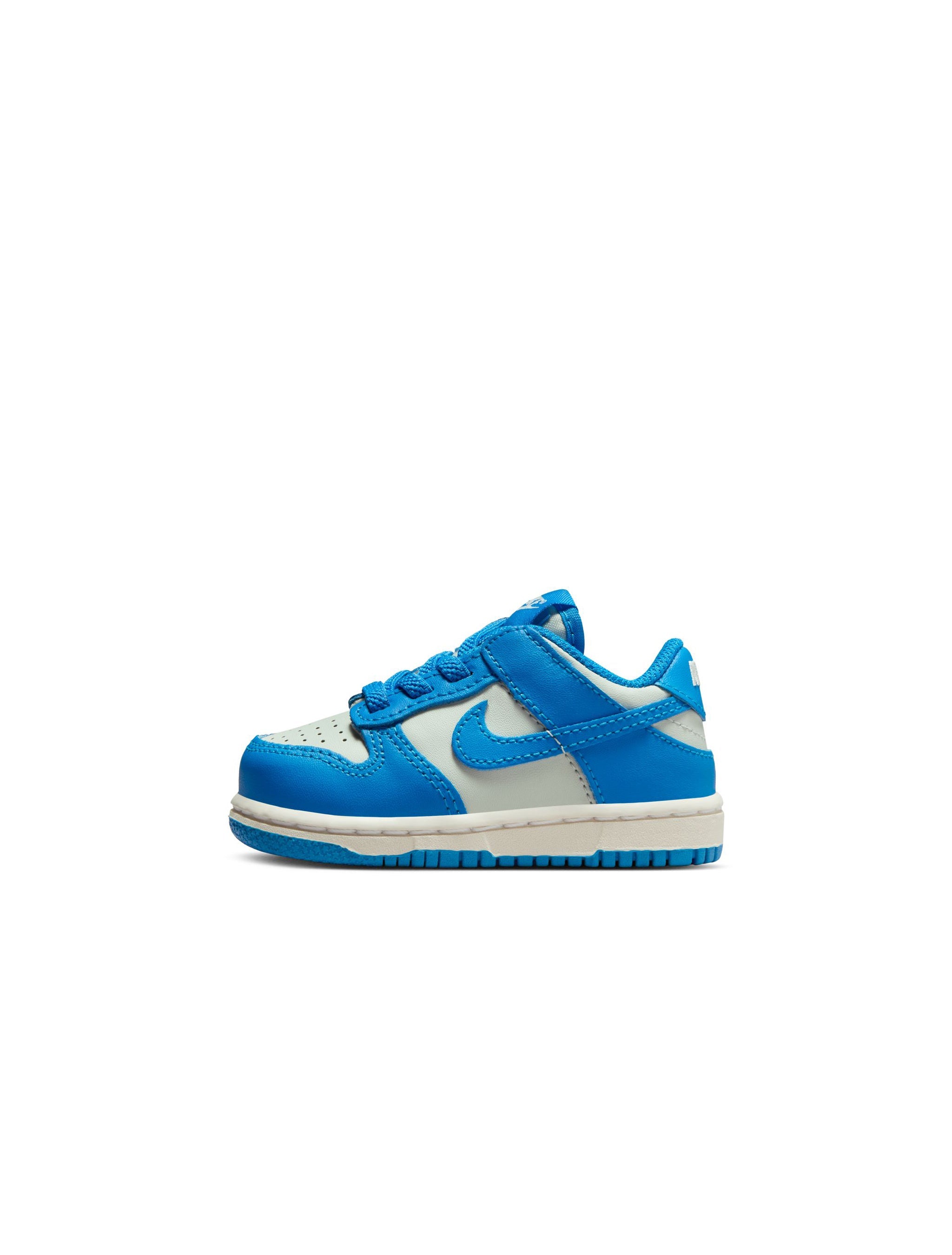 Nike (TD) Dunk Low - Argent clair/Bleu photo