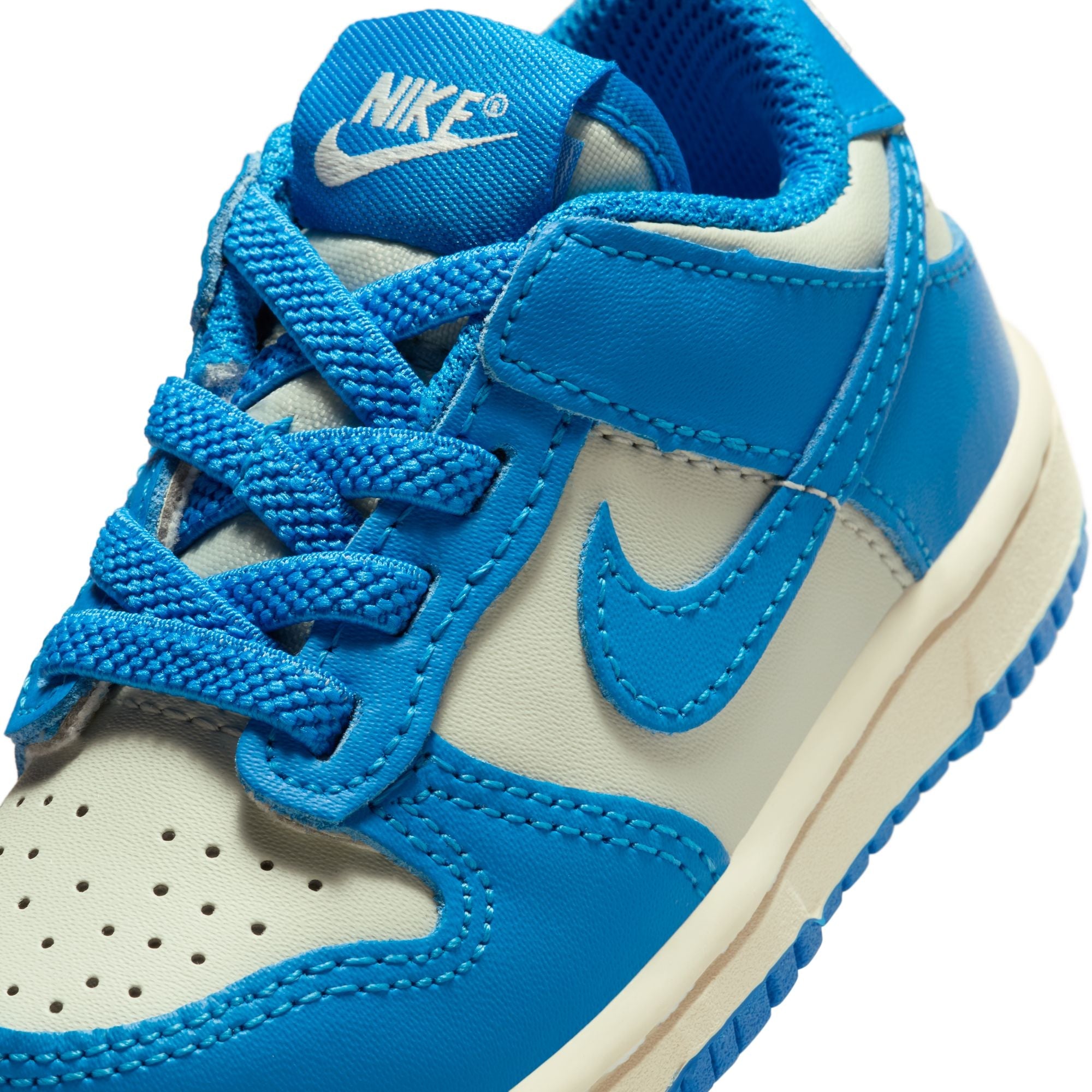 Nike (TD) Dunk Low - Argent clair/Bleu photo