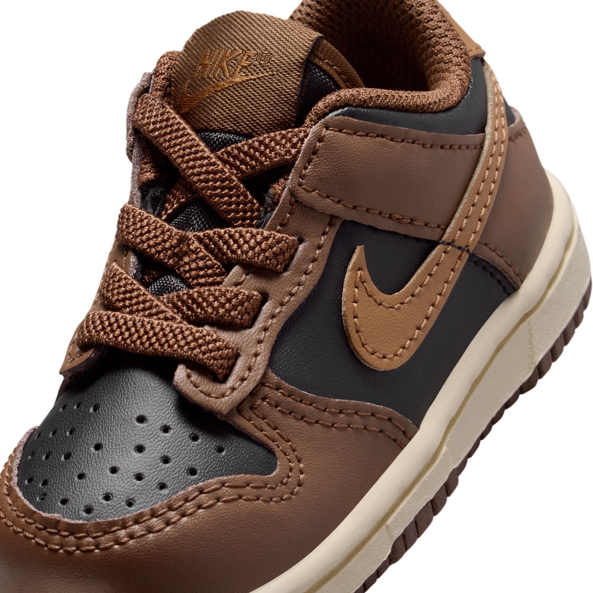 Nike (TD) Dunk Low - Noir/Tan Britannique