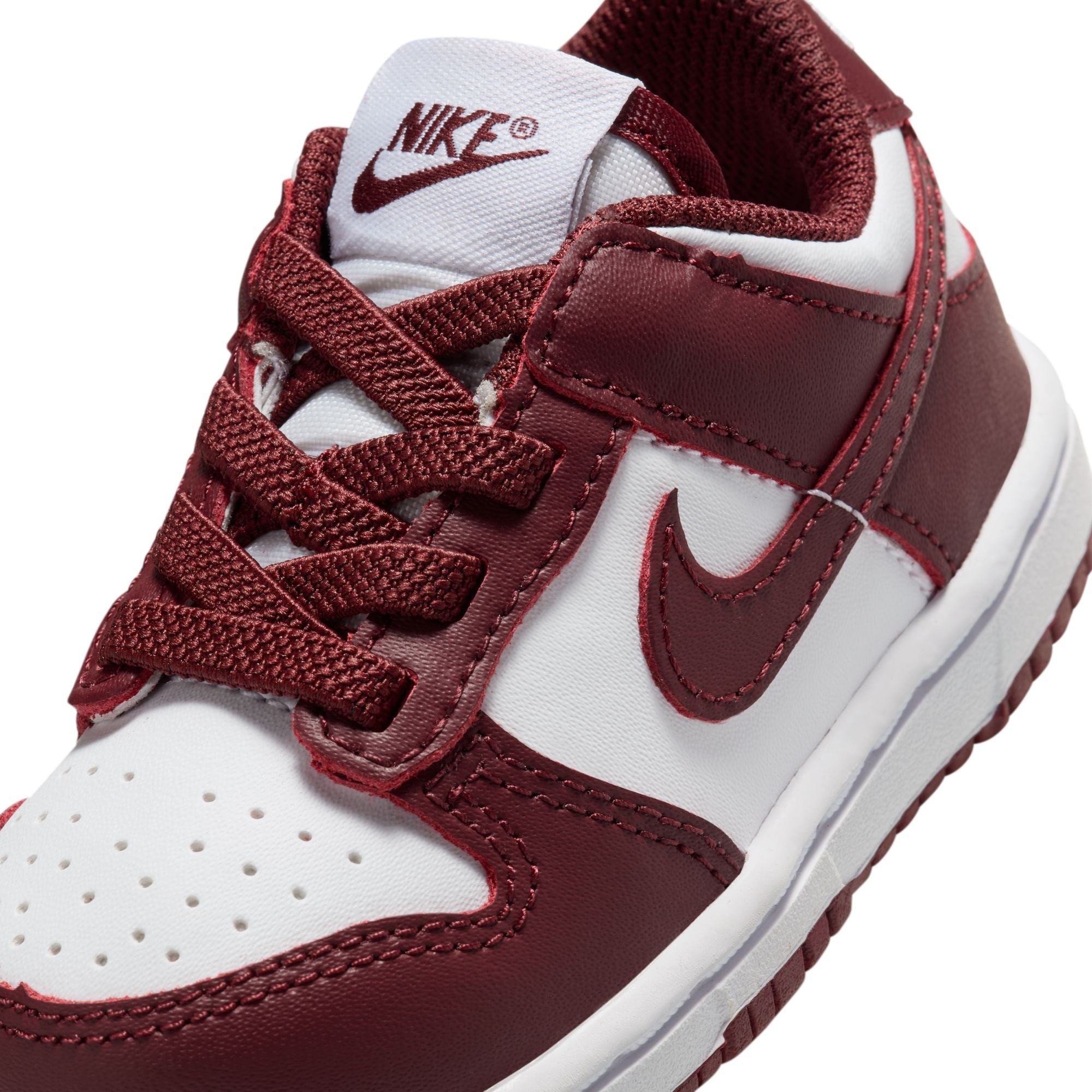Nike (TD) Dunk Low - Blanc/Séquoia