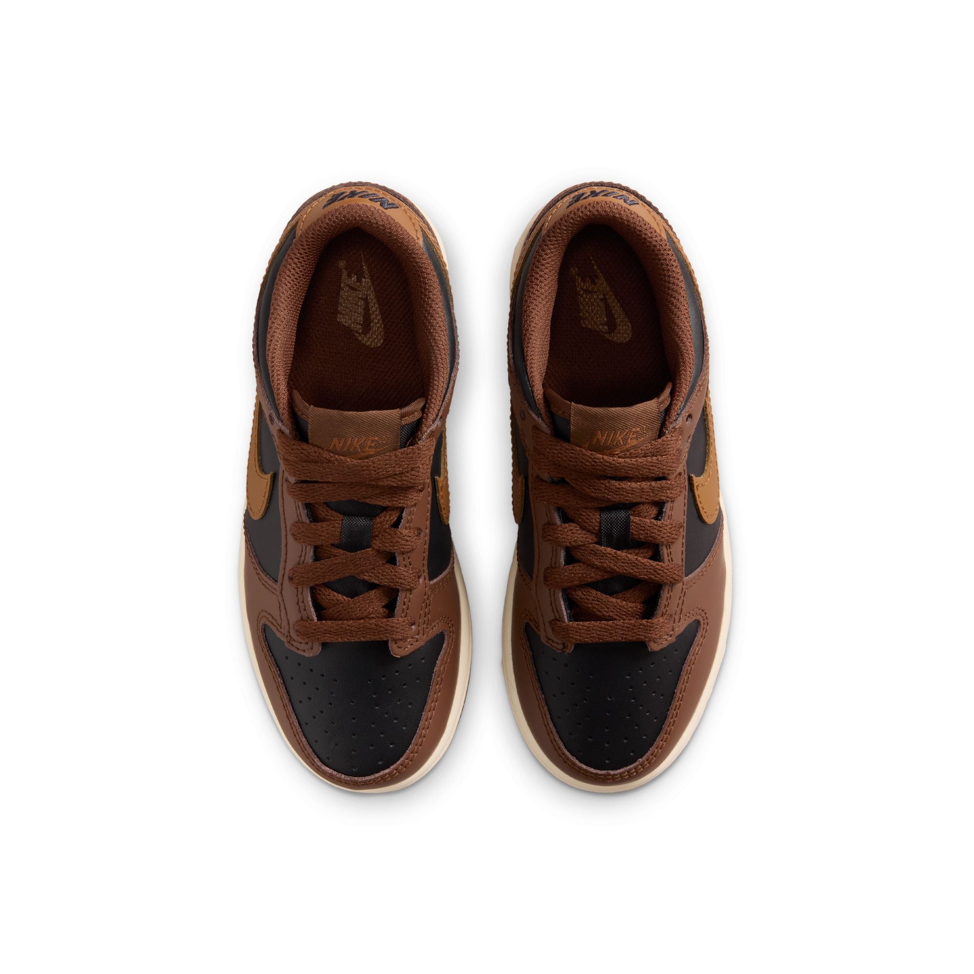 Nike (GS) Dunk Low - Noir/Beige anglais