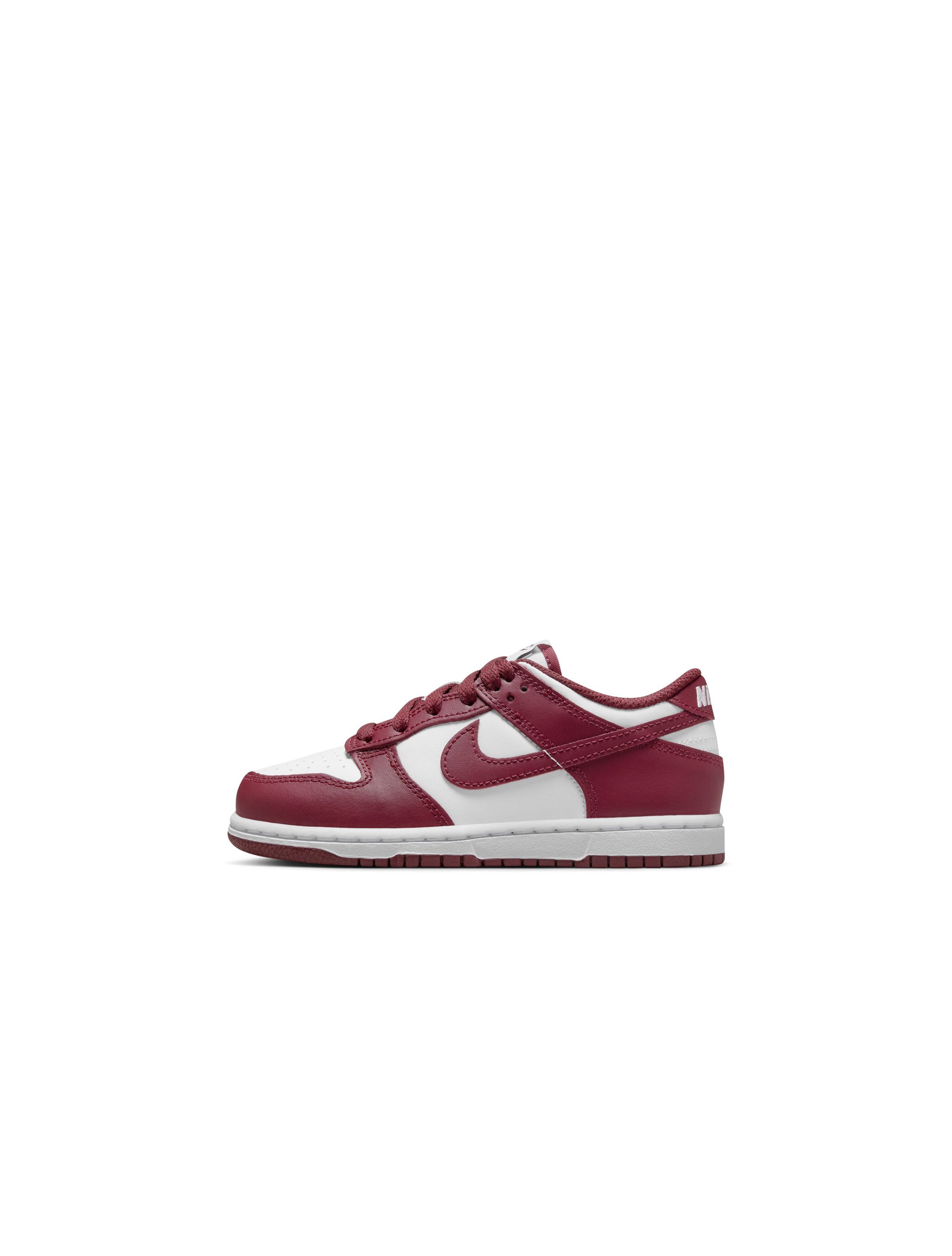 Nike (PS) Dunk Low - Blanc/Séquoia