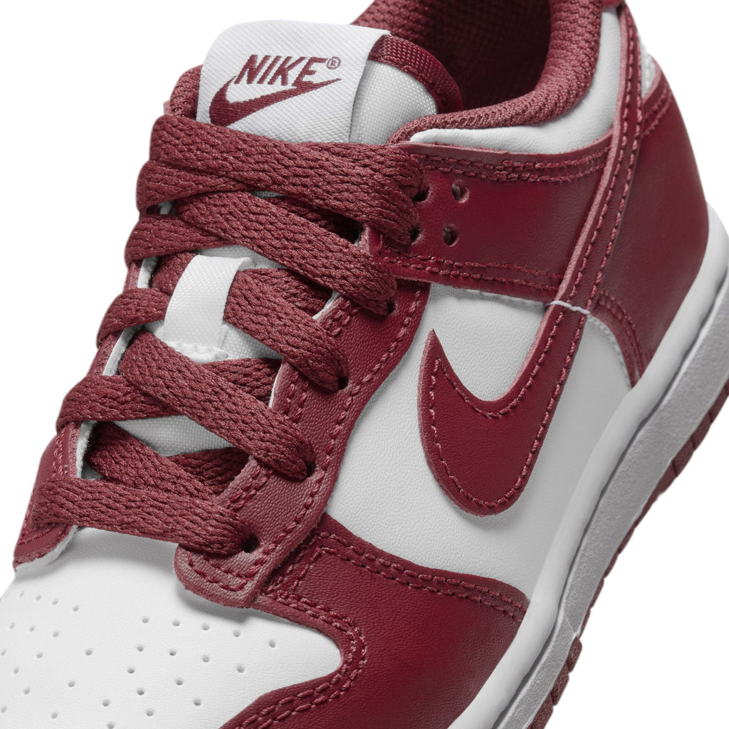 Nike (PS) Dunk Low - Blanc/Séquoia