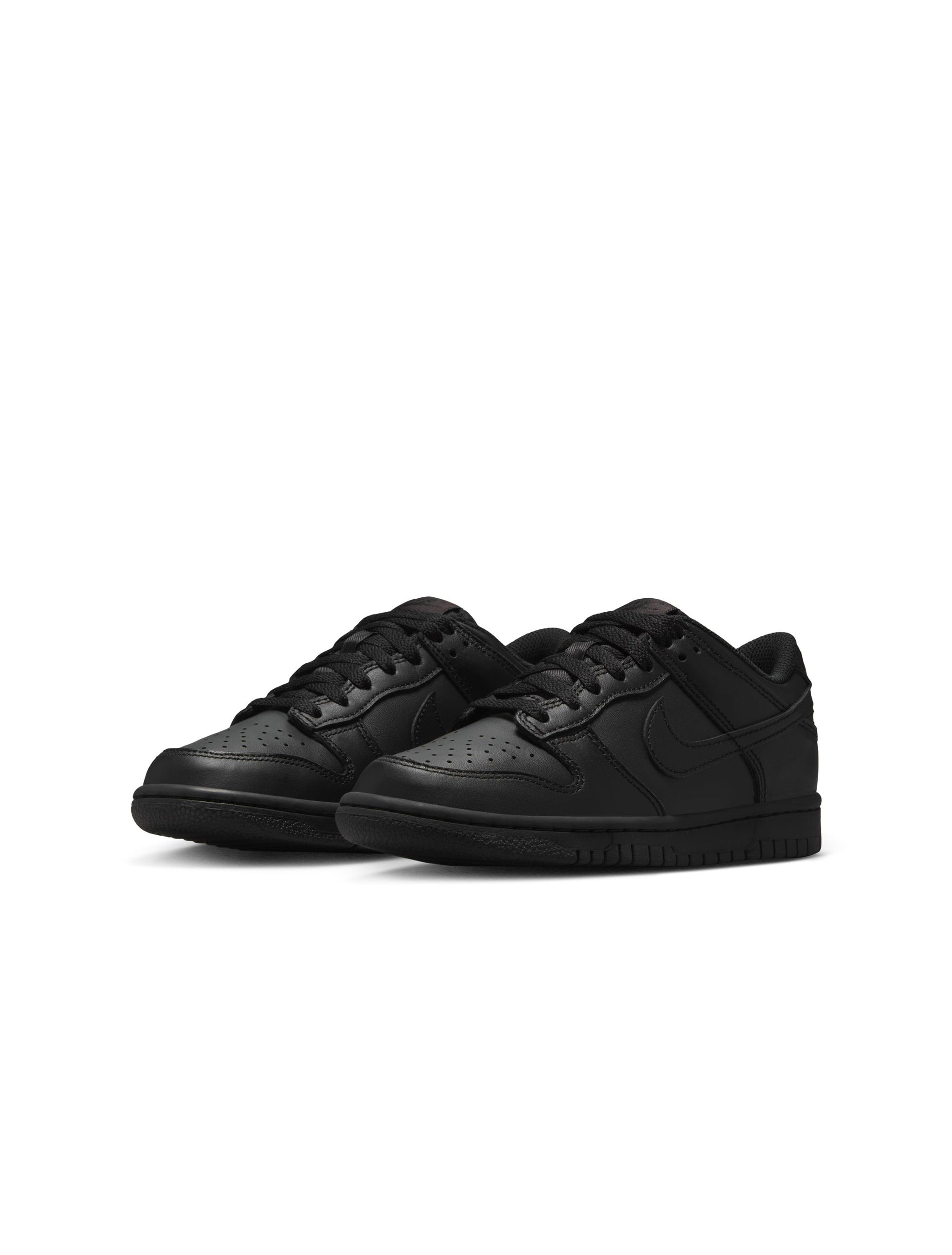 Nike Dunk Low pour grand enfant - Noir