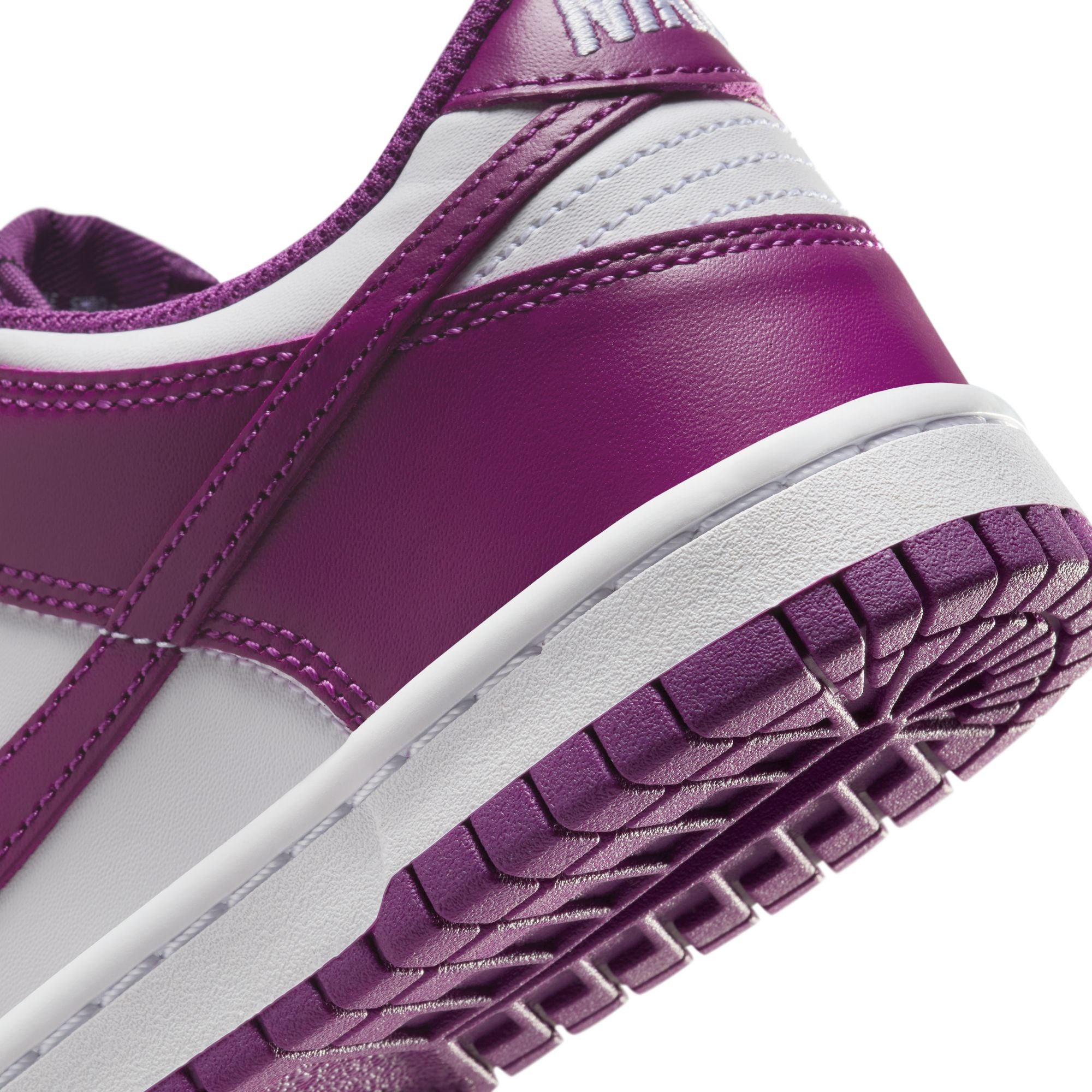 Nike Enfants Dunk Low - Blanc/Violet