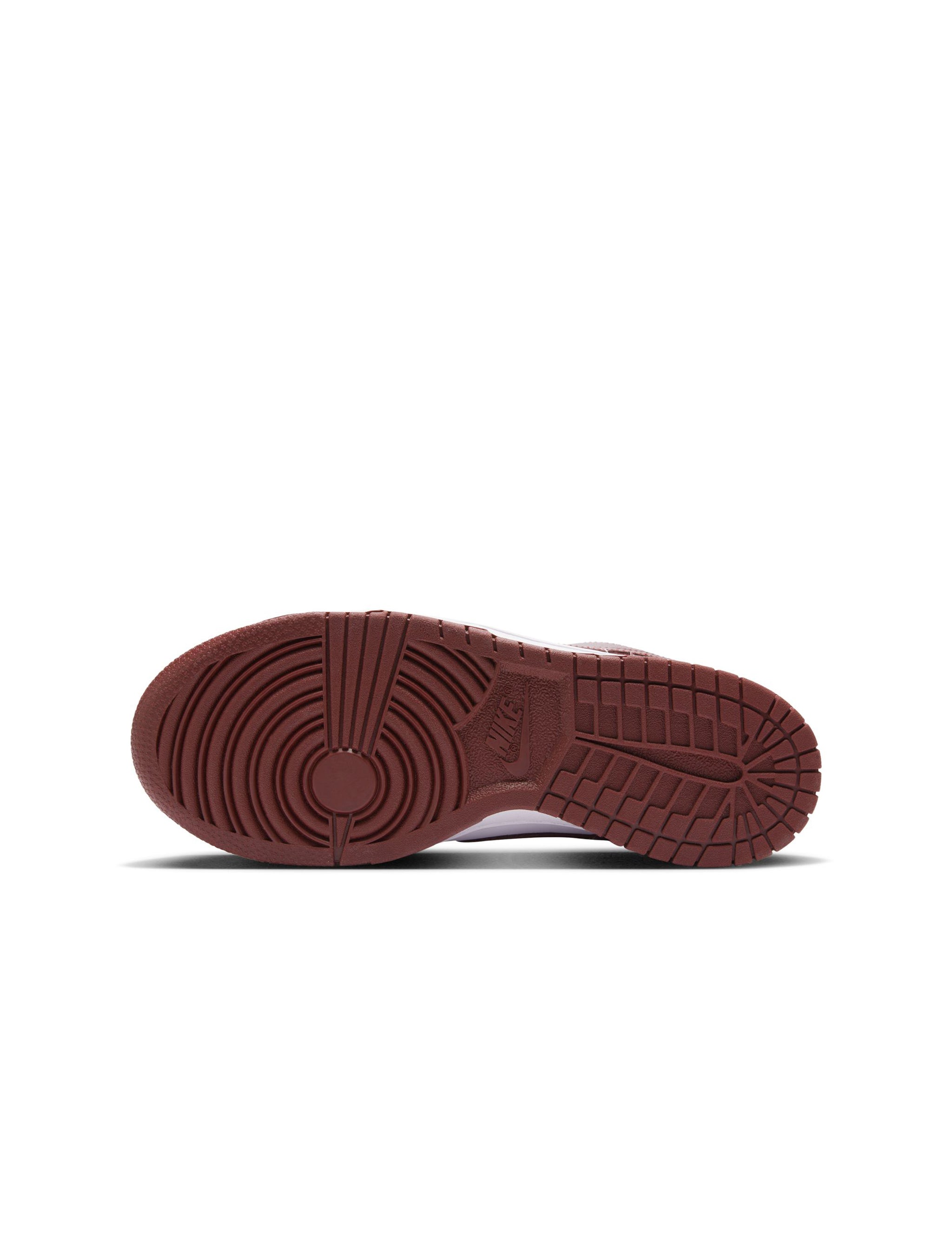 Nike Dunk Low pour Grand Enfant - Blanc/Bois de séquoia