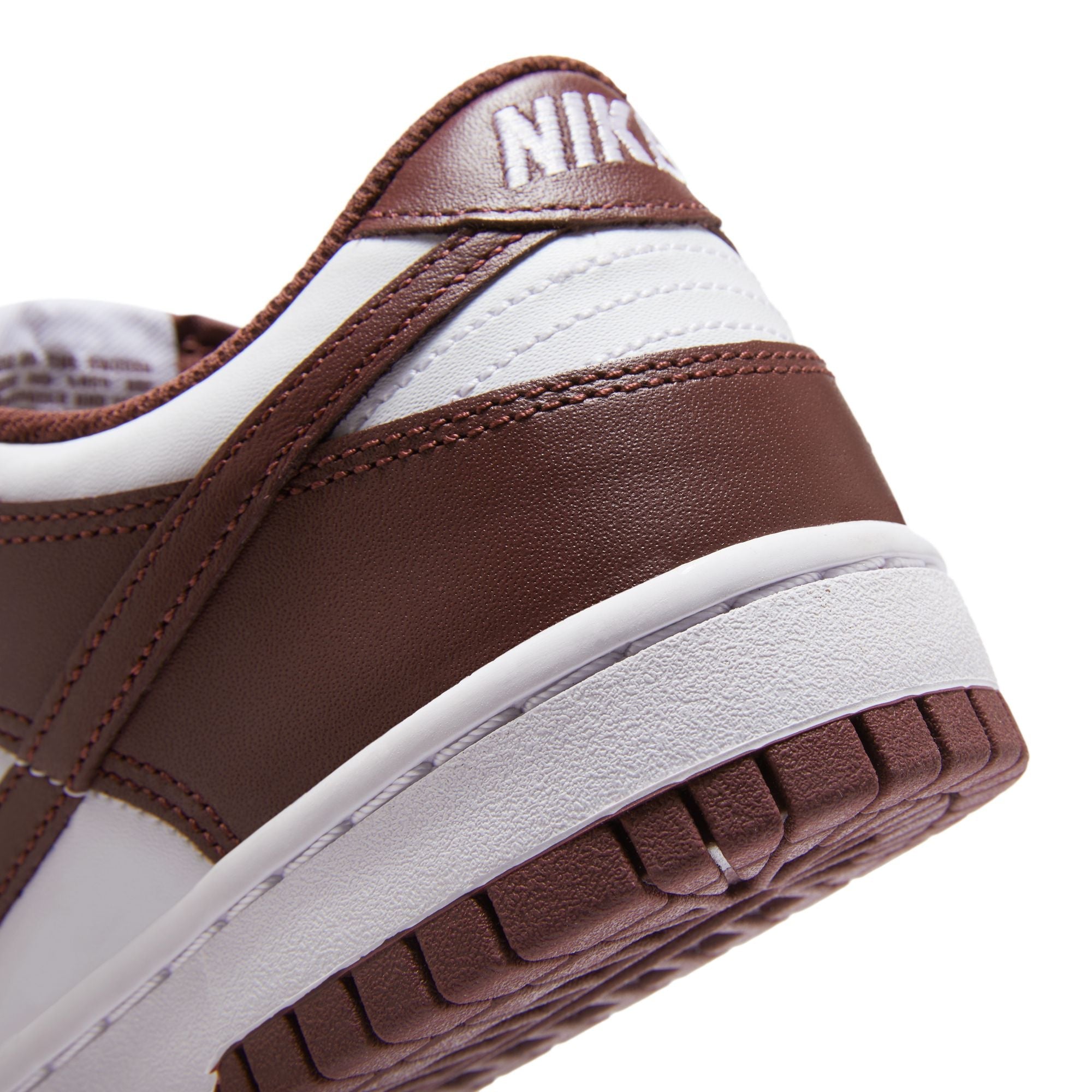 Nike Dunk Low pour Grand Enfant - Blanc/Bois de séquoia