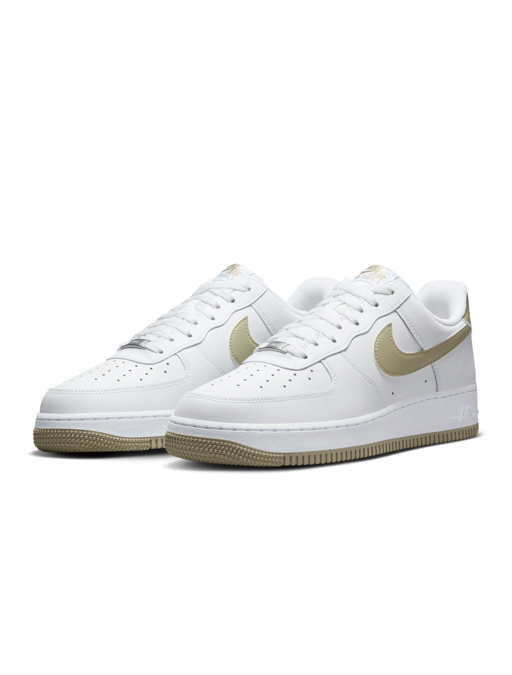 Nike Air Force 1 '07 pour Homme - Blanc/Olive neutre