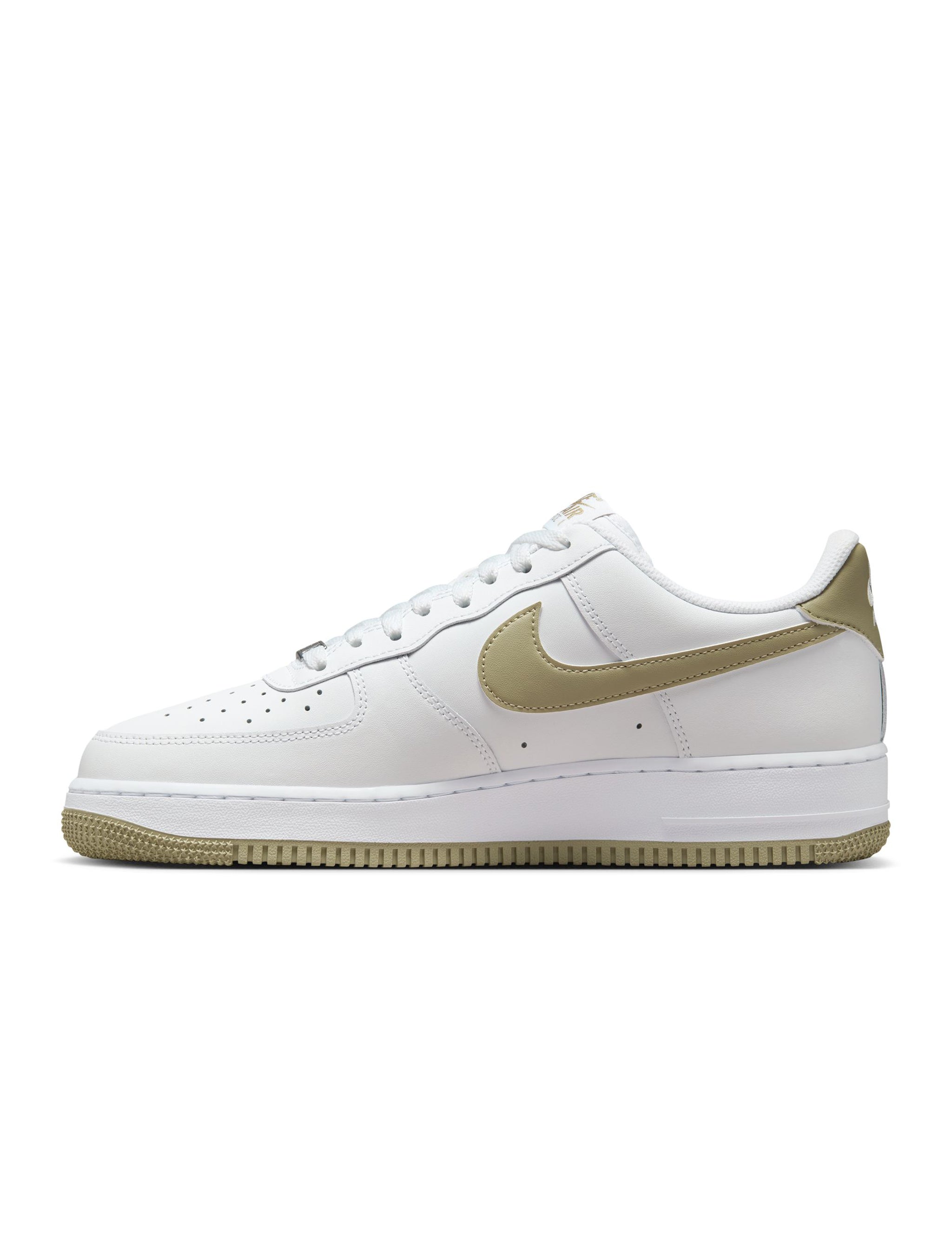 Nike Air Force 1 '07 pour Homme - Blanc/Olive neutre